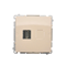 Prise HDMI simple (module) beige