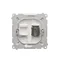Prise HDMI simple (module) blanc