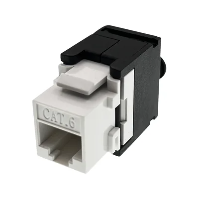 Prise Keystone non blindée Q-LANTEC UTP Cat.6 RJ45 sans outil
