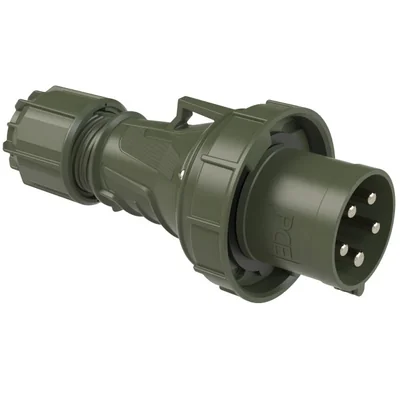 Prise militaire portable POWER TWIST 63A 3P+Z+N 400V 50/60Hz 6h IP66/67