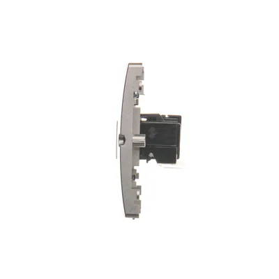 Prise ordinateur RJ45 cat.5e + RJ11 (module) inox (métallique)