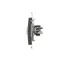 Prise ordinateur RJ45 cat.5e + RJ12 (module) anthracite (métallique)