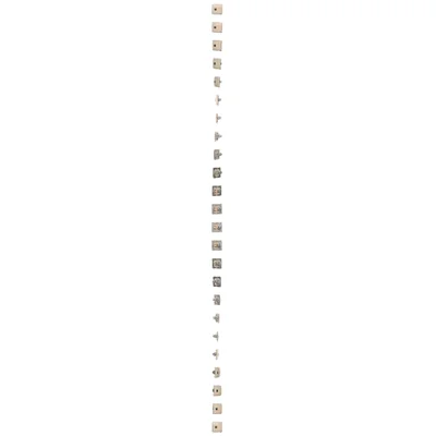 Prise ordinateur RJ45 cat.6 simple blindée beige