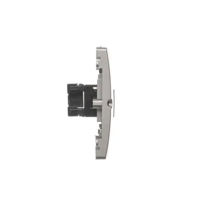 Prise ordinateur RJ45 simple cat.5e (module) satin (métallique)