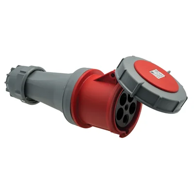 Prise portable, 125 A/5 pôles, 400 V, rouge, IP67