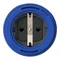Prise portable NAUTILUS SCHUKO avec couvercle 16 A 2P+Z 230 V 50/60 Hz IP66/68, contacts nickelés