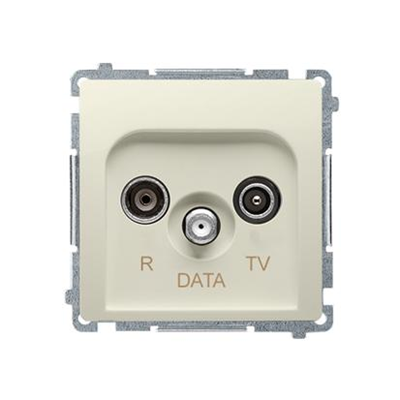 Prise R-TV-DATA (module) beige