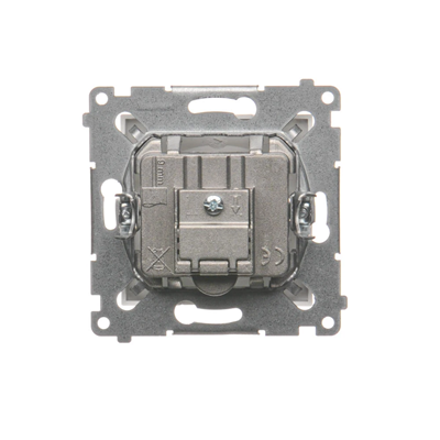 Prise R-TV-DATA (module) blanc