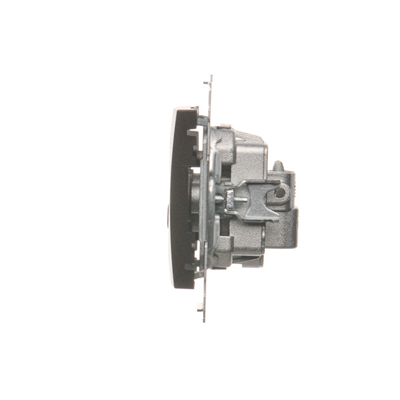 Prise R-TV-DATA (module) bronze métallisé mat