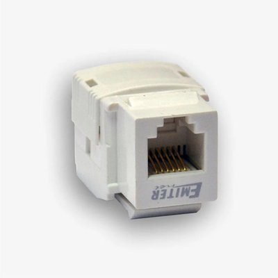 Prise RJ12 cat.3 keystone blanc