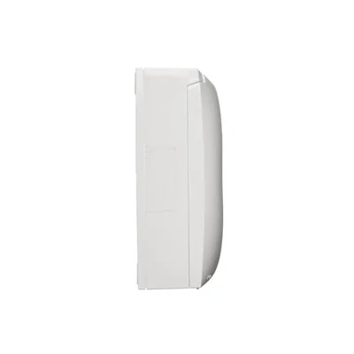 Prise Schuko en saillie Simon Aquaclick WA-CGSZ4CZ-xx-11xx, 4 modules, couvercle de la même couleur que le boîtier, avec obturateurs de courant, IP44, 16 A, 250 V~, connecteurs rapides ; blanche