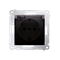 Prise Schuko pour version IP44 avec obturateurs et joint de cadre (module) 230V, anthracite métallique