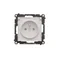 Prise Simon 55 WMDW-50122x-114A pour version IP44 sans joint (module) 16 A, 250 V~, connecteurs rapides. Rabat transparent ; gris clair mat