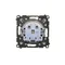 Prise Simon 55 WMDW-50122x-114A pour version IP44 sans joint (module) 16 A, 250 V~, connecteurs rapides. Rabat transparent ; gris clair mat