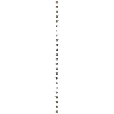 Prise Simon 55 WMDW-50122x-144 pour version IP44 sans joint (module) 16 A, 250 V~, connecteurs rapides. Rabat couleur champagne mat.