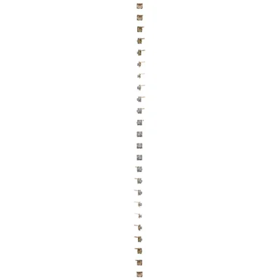 Prise Simon 55 WMDW-50123x-144 pour version IP44 avec joint (module) 16 A, 250 V~, connecteurs rapides. Rabat couleur champagne mat.
