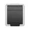 Prise simple en saillie AQUANT 2K avec terre 2P+Z IP 55 - gris 7035/7016