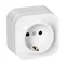 Prise simple n/t ToDo 2P+Z Sch. IP20, 16A, 230V AC, blanche, 10 pièces.
