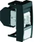 Prise SYSTO IT RJ45 catégorie 6 UTP 1 module noir