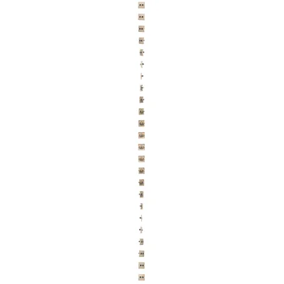 Prise téléphonique double RJ11 (module) beige