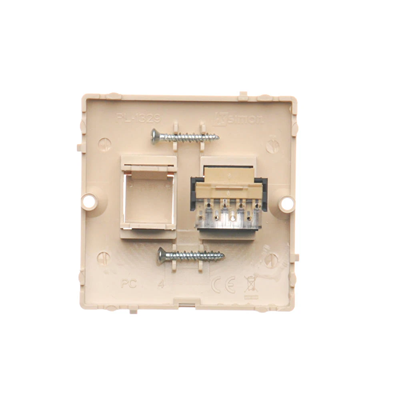 Prise téléphonique RJ11 (module) beige