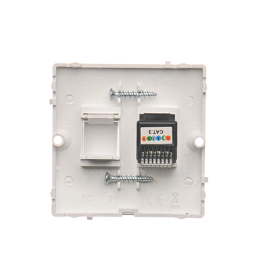 Prise téléphonique RJ12 (module) blanc