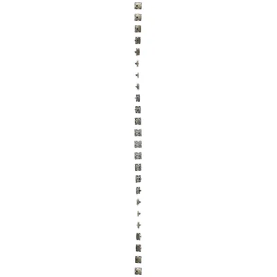 Prise téléphonique RJ12 simple (module) or (métallique)