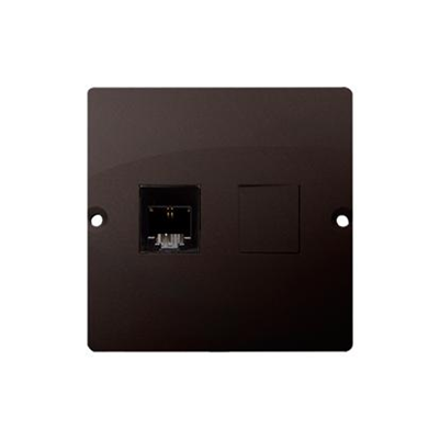 Prise téléphonique SIMON BASIC RJ11 (module) avec vis chocolat