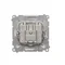 Prise TV-DATA deux ports de sortie type "F" (module) blanc