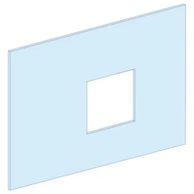 Prisma Schaltanlage NSX400 630 Frontplatte mit Vigi horizontal