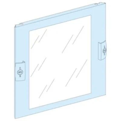 Prisma-Schaltanlage transparente Frontplatte 450 mm, Fach 300 mm