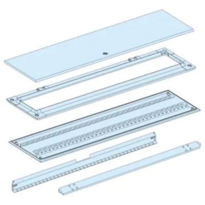 Prisma switchboards back and door of the compartment enclosure 23 modules IP55 300mm