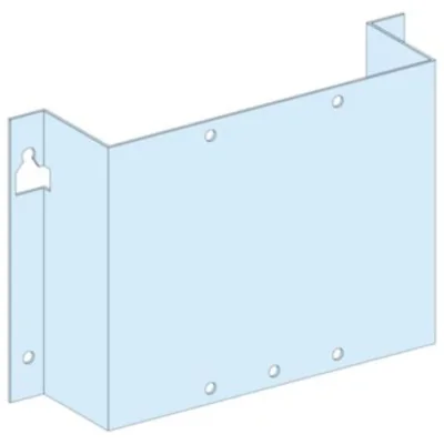 Prisma switchboards fixed vertical mounting plate for Compact NSX-INS250
