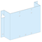 Prisma switchboards fixed vertical mounting plate for Compact NSX-INS250