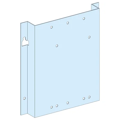 Prisma switchboards fixed vertical mounting plate for Compact NSX-INS630