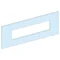 Prisma switchboards front plate for NSX250 with Vigi vertical assembly
