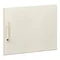Prisma switchboards solid door for 9-module wall-mounted enclosure