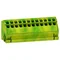 Prisma switchgear set of 4 earthing blocks with spring terminals 12x4mm²