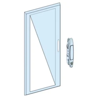 Prisma switchgear with transparent door for 27-module standing enclosure