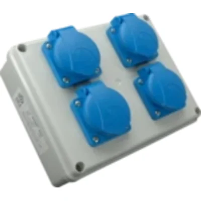 Пристрої розподільні PRAKTIK 4x230V TVM16 IP54