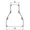 PRKSFJ150/100 Pokrywa redukcji symetrycznej gr. blachy - 1 mm
