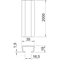 Professional rails without extrusion, 2M long, 2068 2M FT