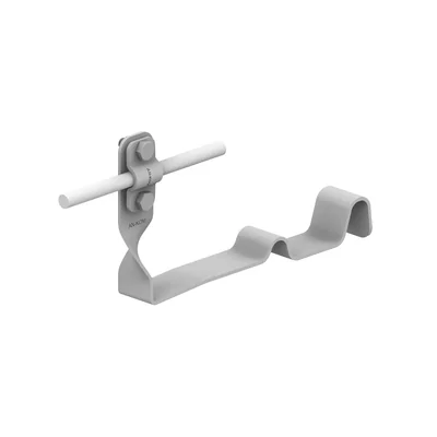 Profiled tile holder, screw pattern 24, height 10cm, hot-dip galvanized