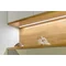 Profilo LED in alluminio con flangia, mini vetro, alto 12,5 mm, argento, 2 m (incasso)