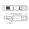 PROFINET wtyczka RJ-45 IP20 Ethernet 10/100 Mbit/s do montażu na obiekcie