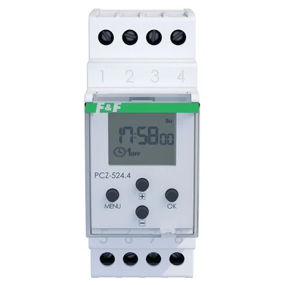 Programmable, astronomical, 1-channel timer, programmable via NFC ANDROID and iOS