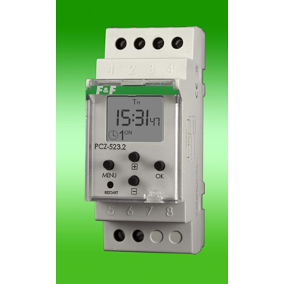 Programmable control clock - impulse PCZ-523