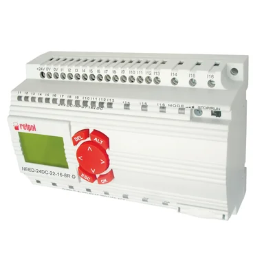 Programmable relay NEED-24DC-22-16-8R-D