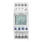Programmateur électronique astronomique et horaire, 100 programmes, 3 langues de menu, 2 sorties relais 16 A/230 V, coupure nocturne, format 2 modules, DIN TH-35 mm