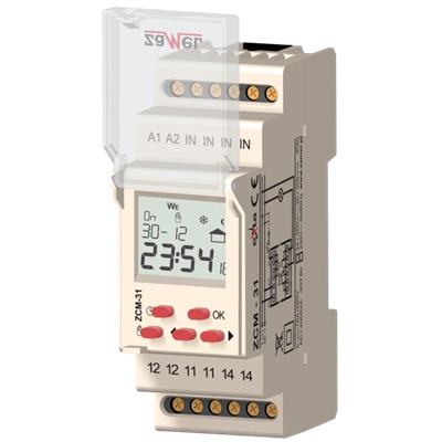 Programmateur horaire astronomique 1 canal 230V AC TYPE : ZCM-31